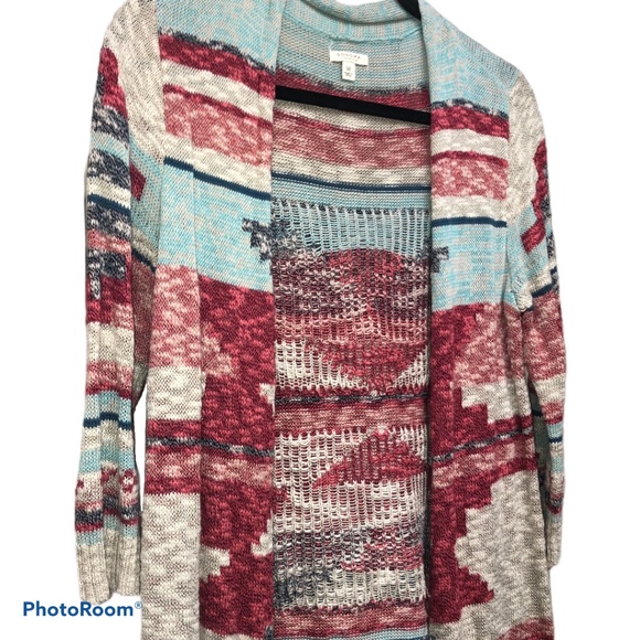 Sonoma Tribal Cardigan Medium - Picture 2 of 5